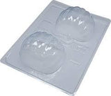 Jack-o'-lantern pumpkin Halloween Chocolate Mould in 3-Part - BWB 10013 - Naira Cake Supplies