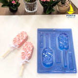 Geometric Popsicle Chocolate Mould in 3-Part - Porto Formas 1204 - Naira Cake Supplies