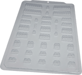 Lego Brick Chocolate Mould in BWB 3644 - Naira Cake Supplies