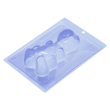 3D Dinosaur Chocolate Mould - 3-Part - PORTO 76