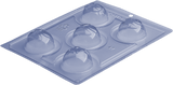 Emoji Chocolate Mould - 3-Part - PORTO 47 - Naira Cake Supplies