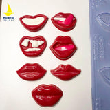 Lips - Semiprof. Simple Chocolate Mould - Porto Formas 868 - Naira Cake Supplies