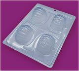 Small Jack-o'-lantern pumpkin Halloween - 3-Part Mould - BWB 10035 - Naira Cake Supplies