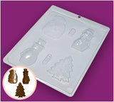 Simple Chocolate Mould Snowman BWB153 - Naira Cake Supplies