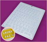 Simple Chocolate Mould Mini Alphabet BWB9743 - Naira Cake Supplies
