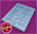 Simple Chocolate Mould Cake Top Parabens BWB9913 - Naira Cake Supplies