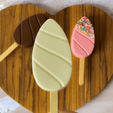 Cake Pop Easter Egg Chocolate Mould in 3-Part - BWB 10228 - Naira Cake Supplies