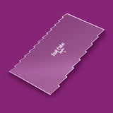 Fest Clear Acrylic Scraper 1 - Naira Cake Supplies