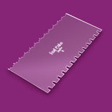Fest Clear Acrylic Scraper 6 - Naira Cake Supplies