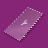 Fest Clear Acrylic Scraper 8 - Naira Cake Supplies