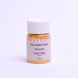 Fest Edible Lustre Dust Caramel - 8.5g - Naira Cake Supplies