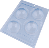 Geometric 60mm Sphere Chocolate Mould in 3 Parts BWB 10265 - Naira Cake Supplies