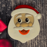 Santa Head Chocolate Mould in 3 Parts BWB 10230 - Naira Cake Supplies