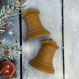 Detailed Christmas Bell Chocolate Mould in 3 Parts BWB 10231 - Naira Cake Supplies
