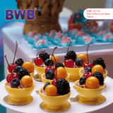 Half Sphere 50mm with Base Chocolate Mould in 3-Part - BWB 10116 - Naira Cake Supplies