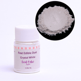 Fest Edible Lustre Dust Crystal White 8.5g - Naira Cake Supplies
