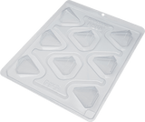 Diamond Chocolate Mould 5g in 3-Part - BWB 9286 - Naira Cake Supplies