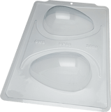 Smooth Easter Egg 350g - 3-Part Mould - BWB 3618 - Naira Cake Supplies