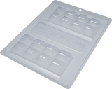 Tablet Bar - 3-Part Mould - BWB 9697 - Naira Cake Supplies