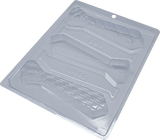 Tie Chocolate Mould in 3 Parts - BWB 1000 - Naira Cake Supplies