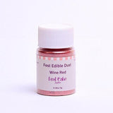 Fest Edible Lustre Dust Wine Red - 8.5g - Naira Cake Supplies