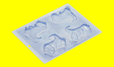 Baby Dinosaur Chocolate Mould - 3-Part - PORTO 75