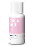 Colour Mill Baby Pink Oil Based Concentrated Colouring 20ml - Naira Cake Supplies