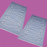 Simple Chocolate Mould Set Alphabet Candle BWB 9245 - Naira Cake Supplies