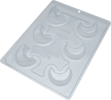 Half Moon Truffle Chocolate Mould in 3-Part BWB 9575 - Naira Cake Supplies