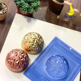 Geometric Sphere Chocolate Mould - 3-Part - PORTO 99