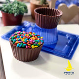 Giant Cupcake Case Chocolate Mould - 3-Part - PORTO 1201