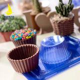 Giant Cupcake Case Chocolate Mould - 3-Part - PORTO 1201