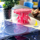 Simple Chocolate Mould - Carousel - Porto 857