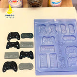 Video Game Controller Chocolate Mould - Porto Formas 459