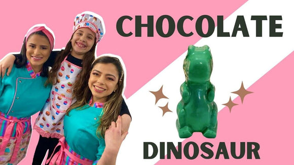 How to Make a Chocolate Dinosaur [Video Tutorial] - Naira Cake Supplies