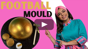 How to Make a Beautiful and Shiny Gold Chocolate Football