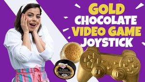 How to Paint a Chocolate Video Game Controller with Gold Lustre Dust