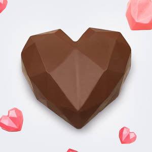 Heart Chocolate Moulds - Naira Cake Supplies