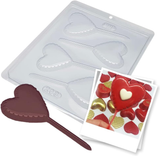 BWB 263 Simple Heart Lollipop Acetate Shape