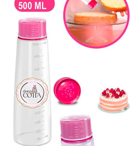 Pink Dona Cotta Syrup Squeeze Bottle 500ml