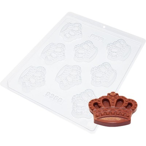 9358 QUEEN CROWN SIMPLE CHOCOLATE MOULD