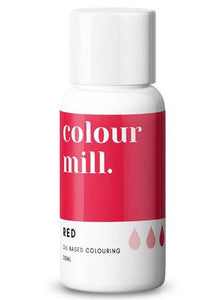 Colour Mill Red Oil Based Concentrated Colouring 20ml - Naira Cake Supplies