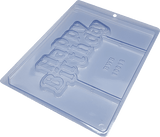 Simple Chocolate Mould Cake Top Happy Birthday BWB 10018 - Naira Cake Supplies