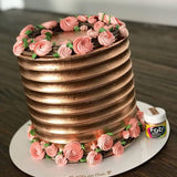 FAB Lustre Metallic ROSE GOLD - 5g - Naira Cake Supplies