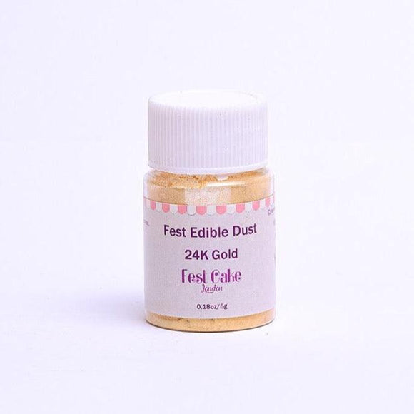 Fest Edible Lustre Dust 24K Gold 8.5g - Naira Cake Supplies