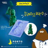 3D Dinosaur Chocolate Mould - 3-Part - PORTO 76
