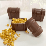 Small Treasure Chest Chocolate Mould -  BWB 9557 - Naira Cake Supplies