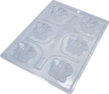 Butterfly Chocolate Mould in 3-Part BWB 9693 - Naira Cake Supplies
