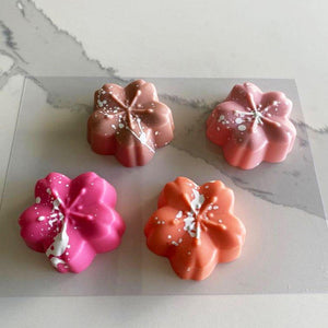 Truffle Flower Sakura Chocolate Mould in 3 Parts BWB 9991 - Naira Cake Supplies