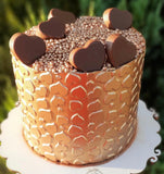 Textured Sheet for Chocolates: Big Hearts 9384 - BWB9384 - Naira Cake Supplies
